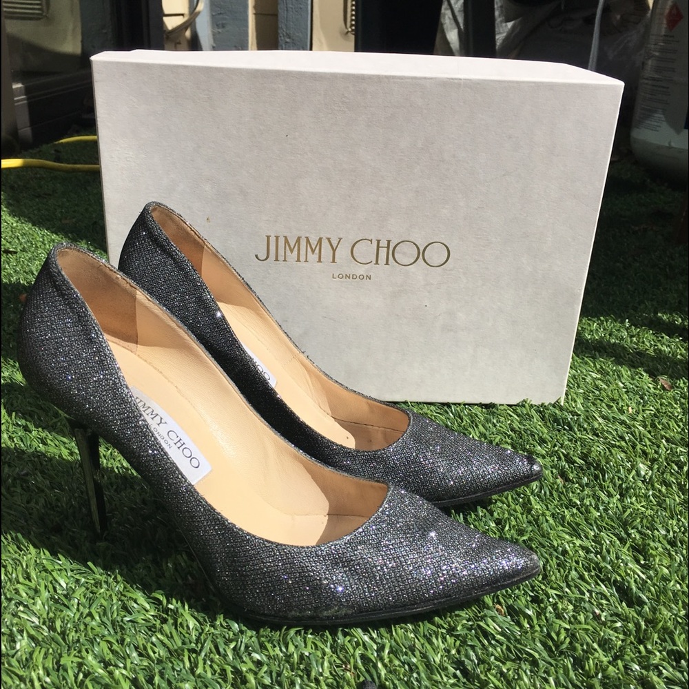 Paint the night AUTHENTIC used jimmy choo heels